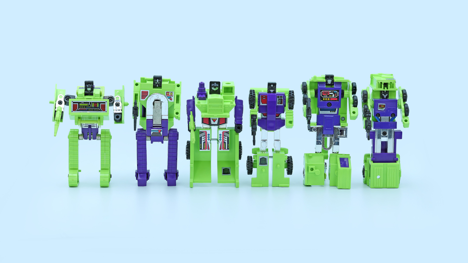 G1 Robot Group — SIX WARRIORS · Robot lineup
